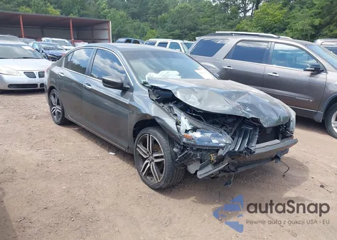 2014 Honda Accord Sport z USA, uszkodzony, nr VIN 1HGCR2F5XEA244095